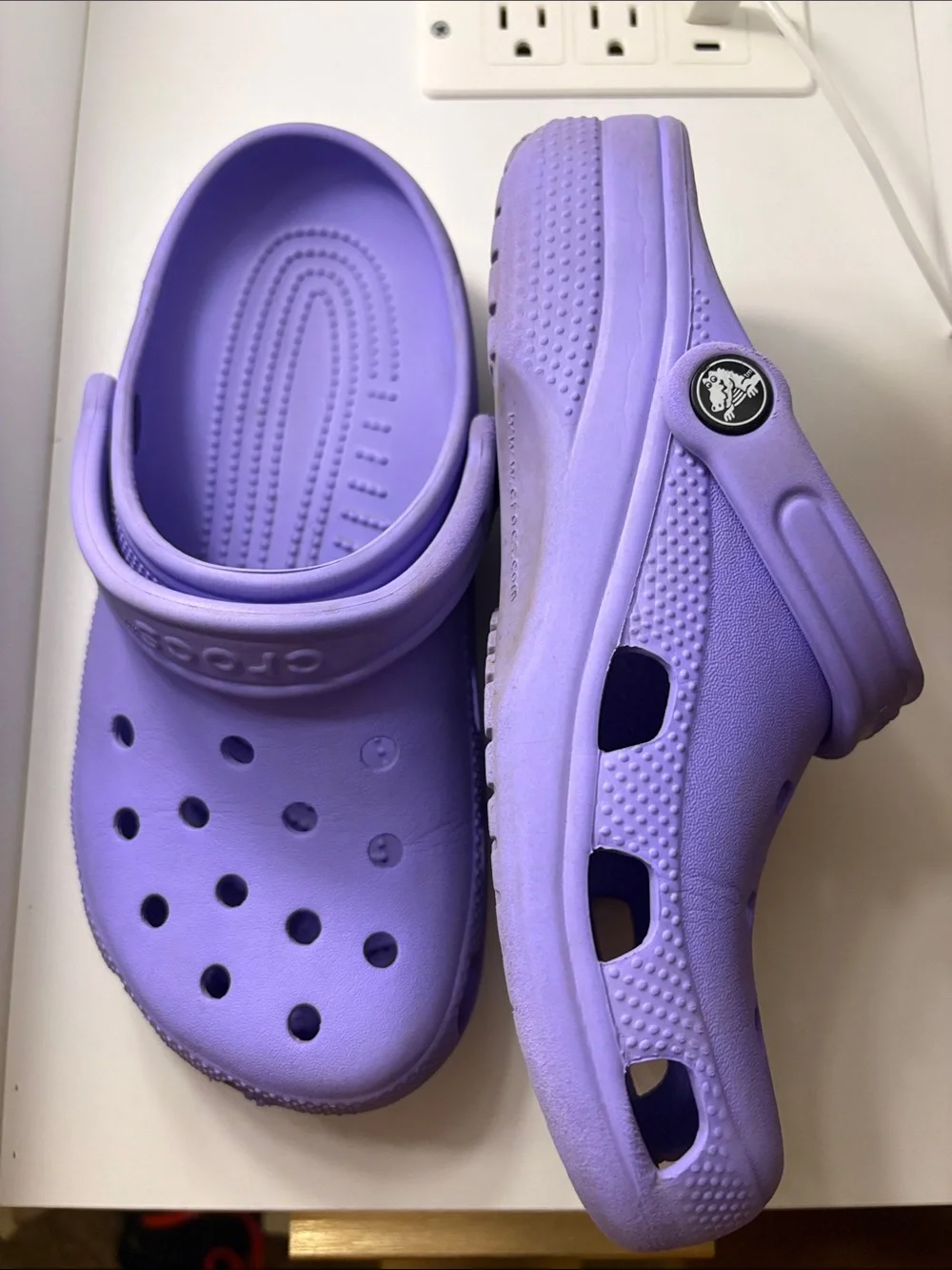 CROCS Kids Classic Clog in Lavender